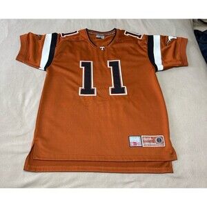 Colosseum University Of Texas Longhorns #11 Football Jersey Size L Burn Orange